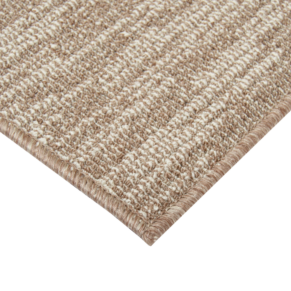 beige kumipohjainen käytävämatto aatos kulma