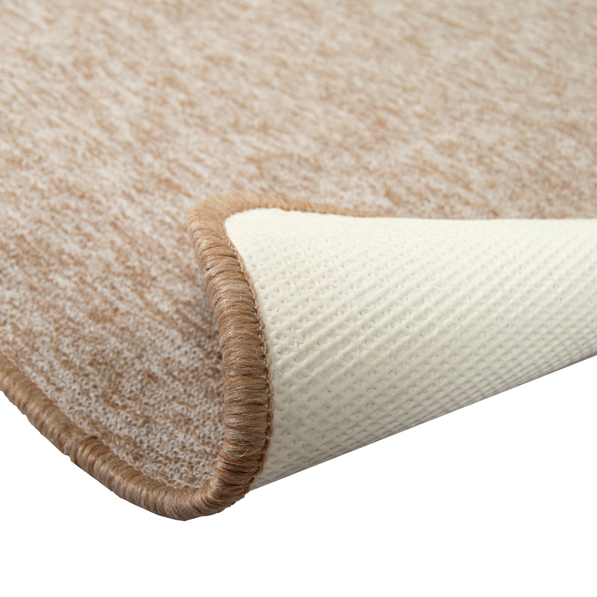 kumipohjainen matto carina beige pohja