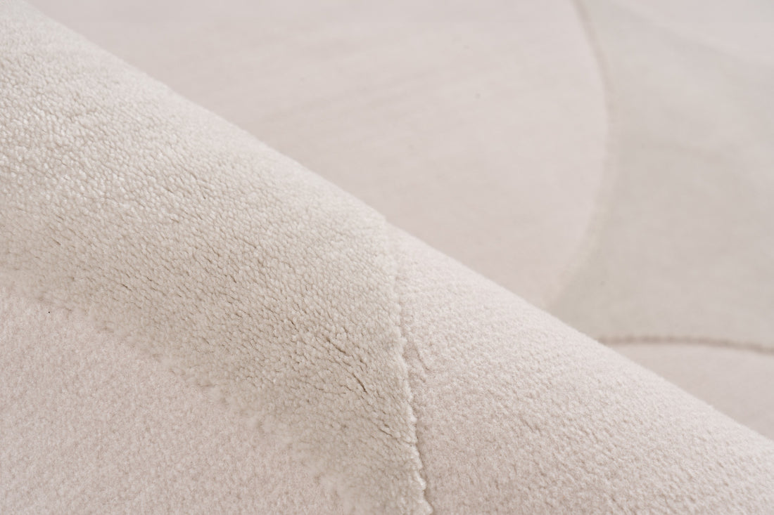 Elif 406 Beige - Lyhytnukkainen Matto 160 x 230 cm