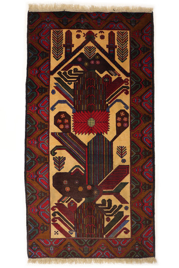 Beluch-matto 101 X 198 cm