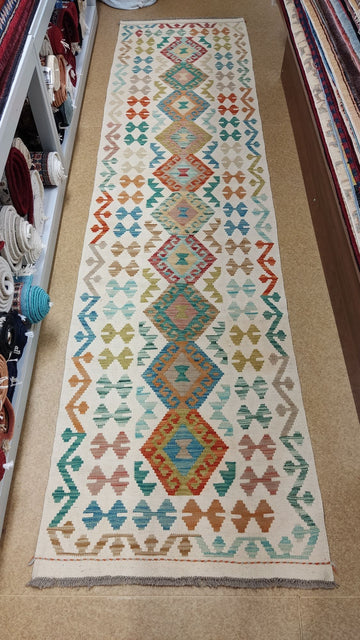 Kelim-matto 77 × 305 cm