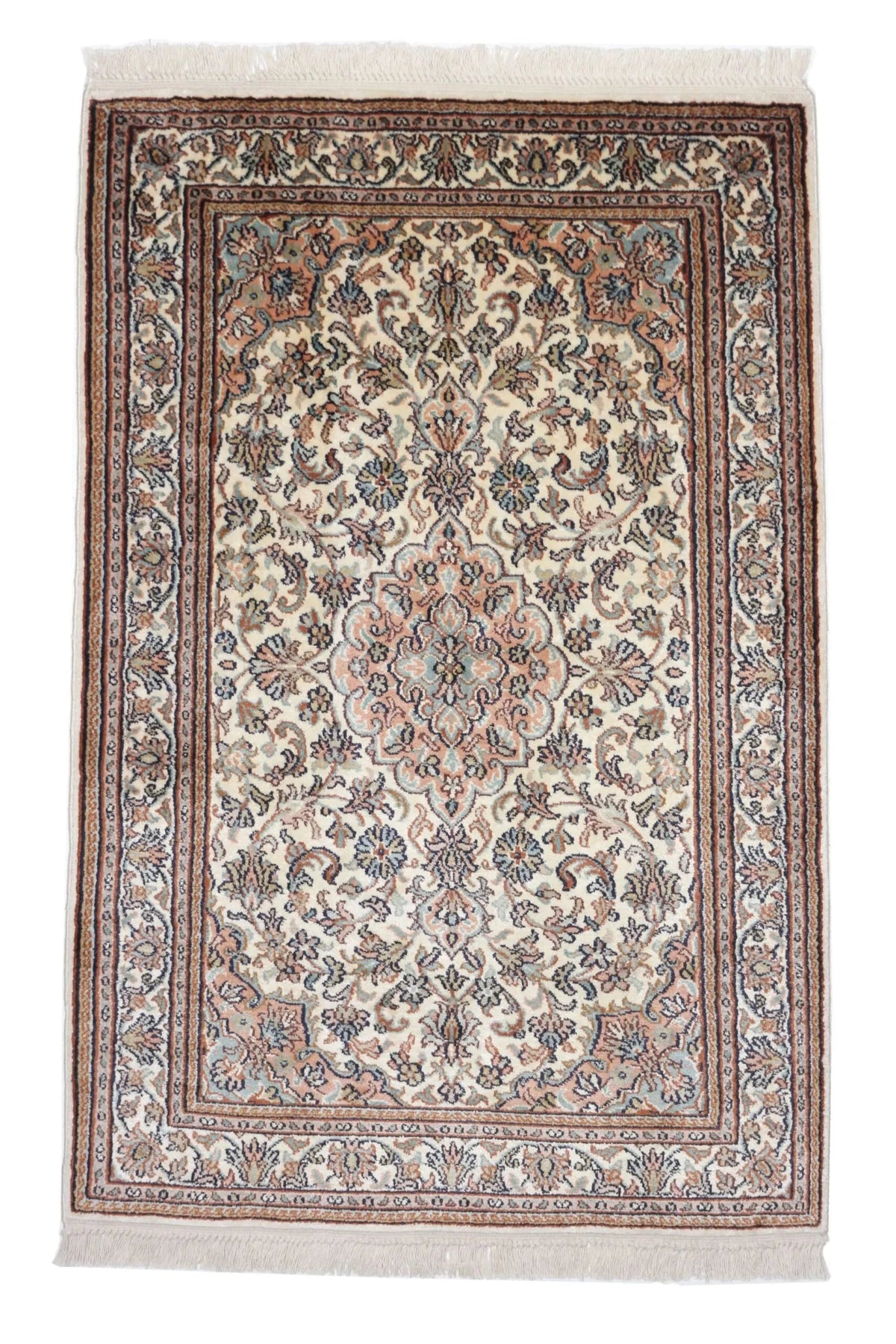 Kashmir silkki-matto 65 X 97 cm Aitomatto
