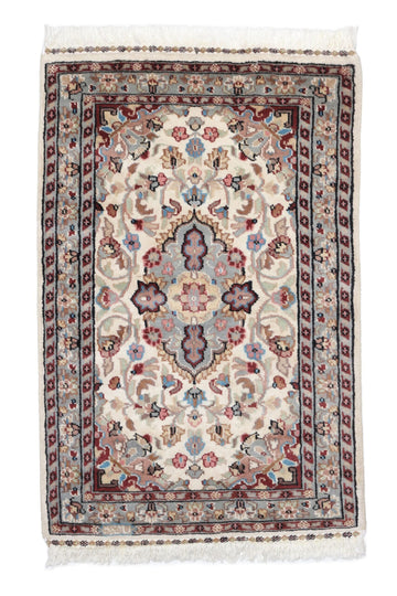 Pakistan silkki/villa-matto 62 X 94 cm