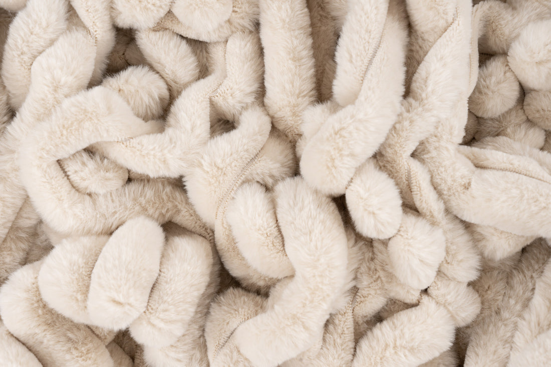 Torkkupeitto Plush Beige 150 x 200 cm