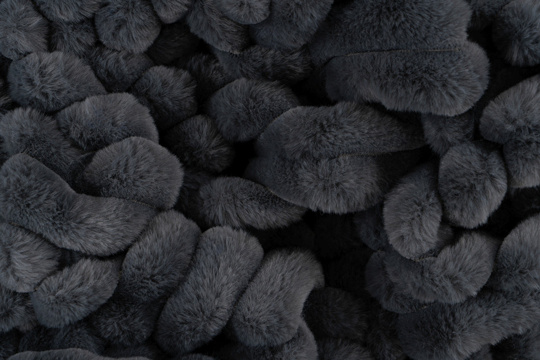 Torkkupeitto Plush Musta 150 x 200 cm