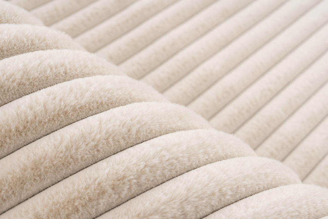 Nukkamatto Plush 500 Beige 160 x 230 cm