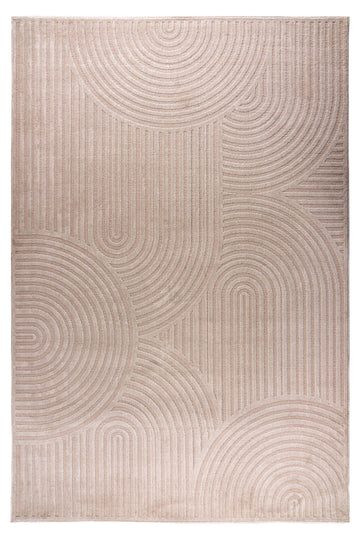 Gala Beige - 160 x 230 cm - Lyhytnukkainen matto