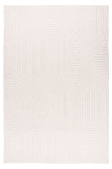 Gala Valkoinen - 160 x 230 cm - Lyhytnukkainen matto