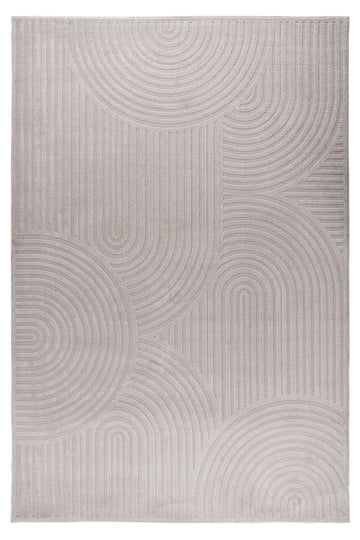 Gala Harmaa - 160 x 230 cm - Lyhytnukkainen matto