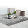 Itämainen matto Antigua Hopea sisustus