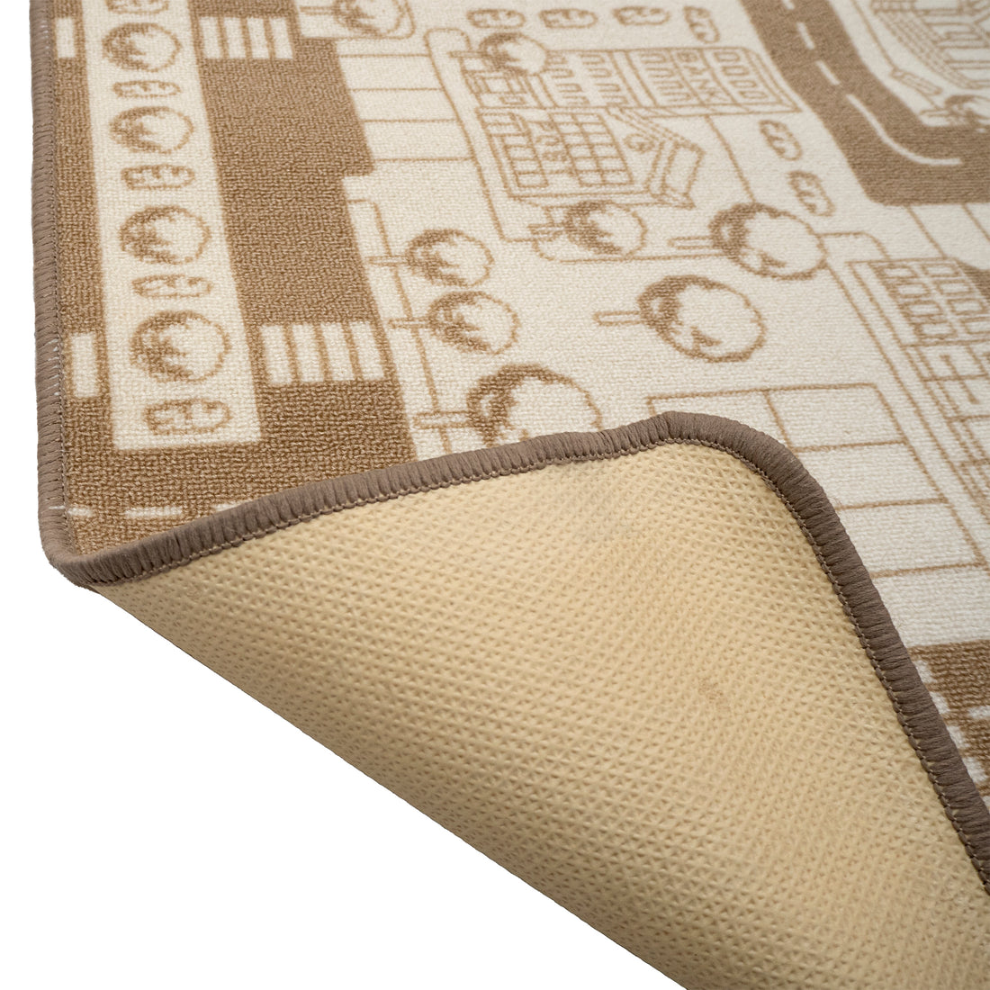 Liikennematto Beige