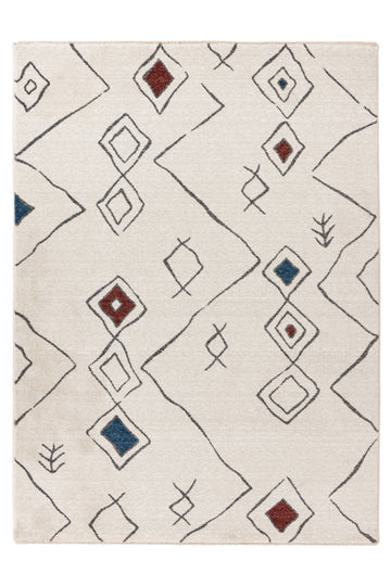 Lyhytnukkainen matto Agadir 503 Multi 160 x 230 cm