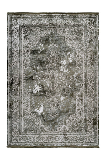 Elyssee 902 Green 160 x 230 cm - Lyhyt nukkainen Matto