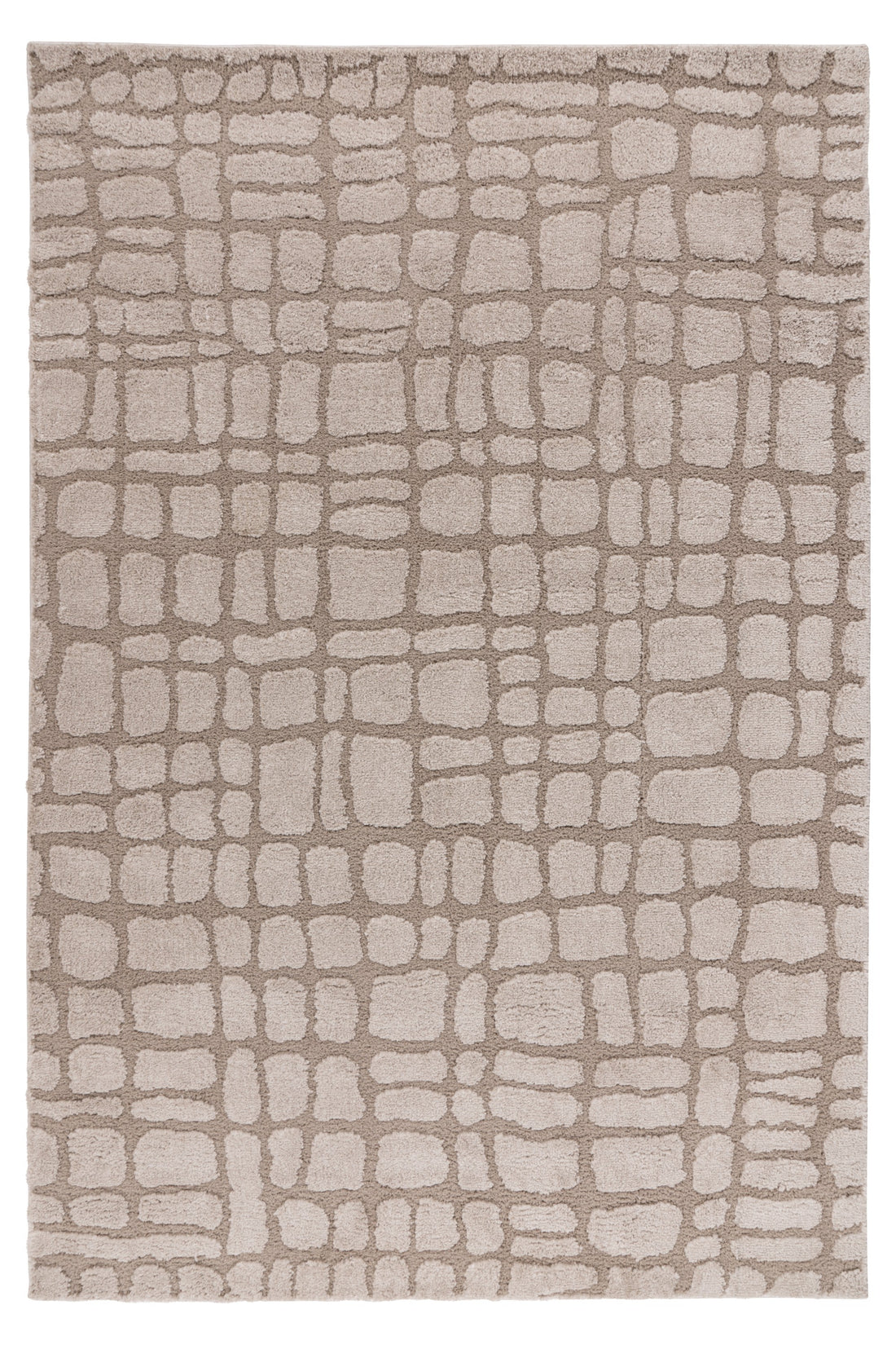yksivärinen beige olohuoneen matto lotus pääkuva