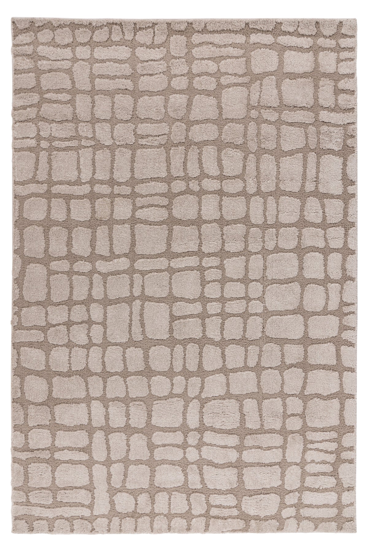yksivärinen beige olohuoneen matto lotus pääkuva