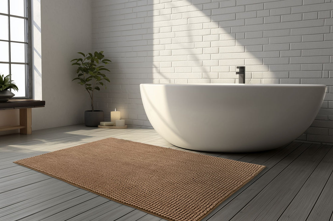 Monza Beige - 50 x 90cm - Kylpyhuonematto