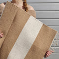 puuvillamatto aino beige kulma