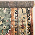 värikäs viskoosimato royal palace 14066-1121 lähikuva