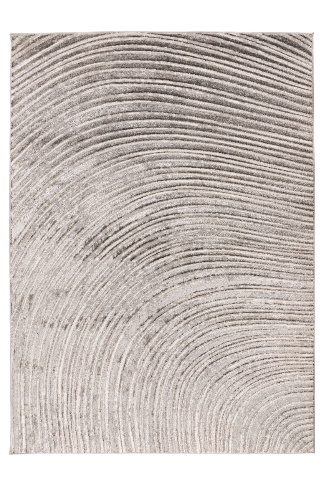 Sedef 404 160 x 230cm - Beige/Silver - Lyhytnukkainen Matto