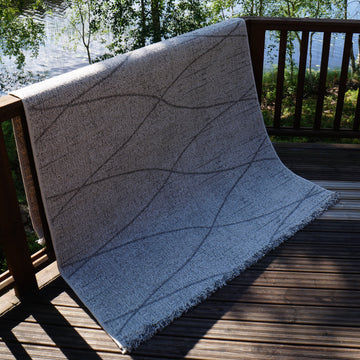Chivaz 160 x 230 cm - Sileäksi kudottu matto